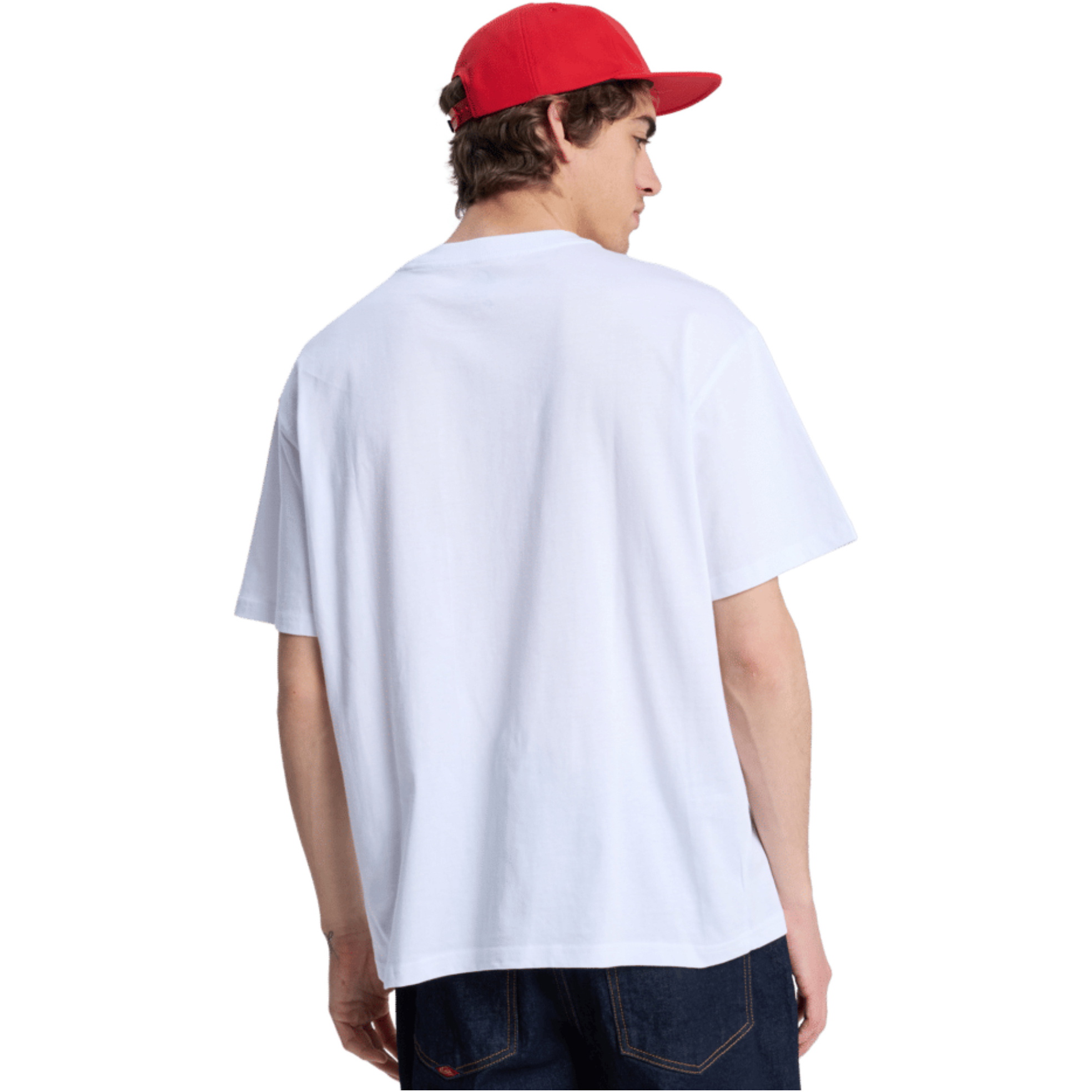 2026 Quiksilver Hombres DNA Clicker Short Sleeve Tee EQYZT08207 - White